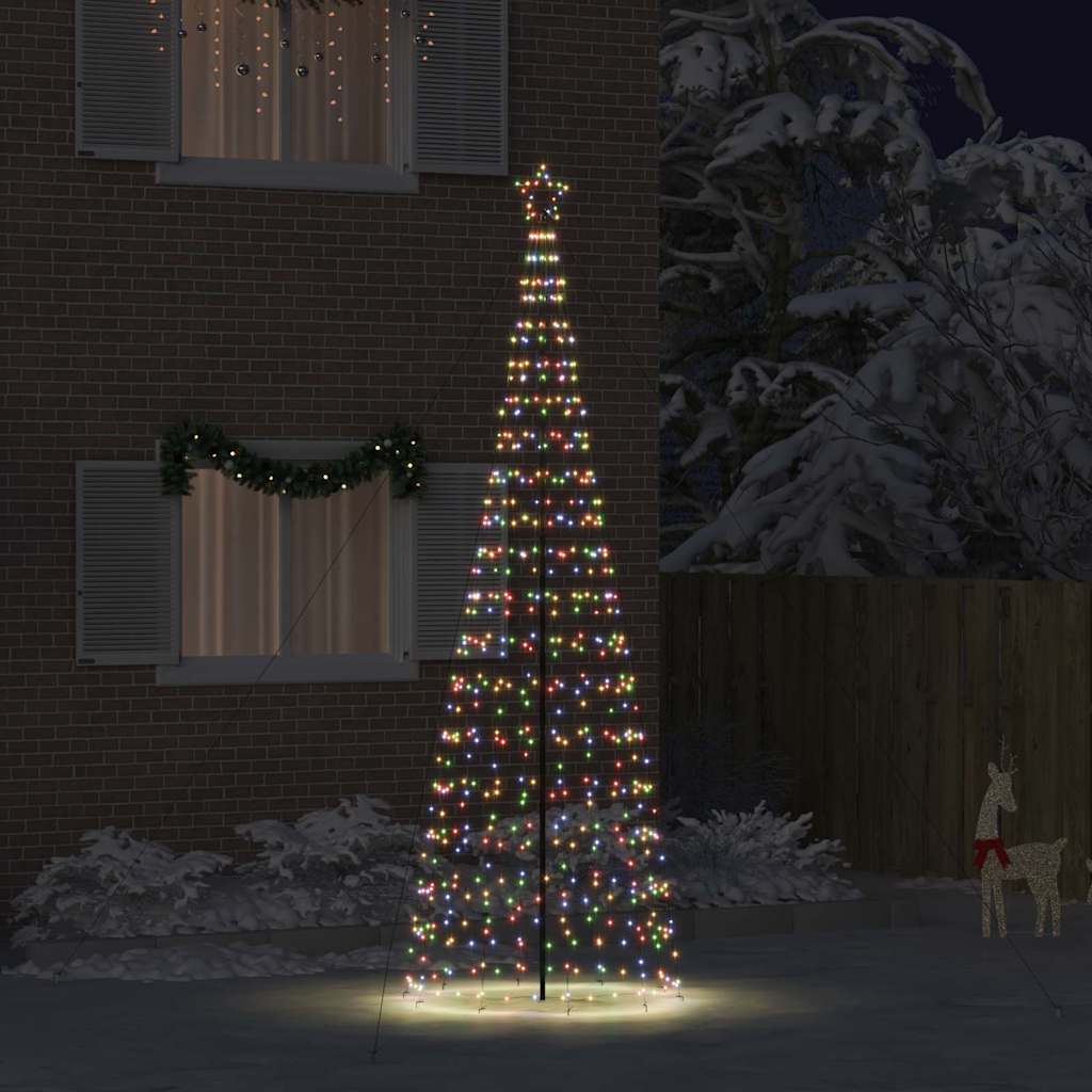 LED Kerstboom met 800 LED Multikleur 400 cm IJzer