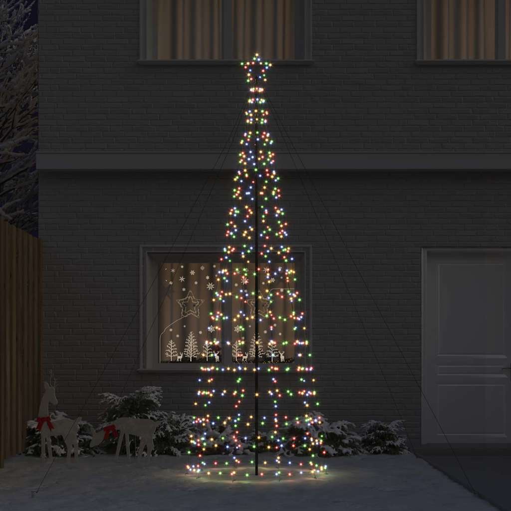 LED Kerstboom met 800 LED Multikleur 400 cm IJzer