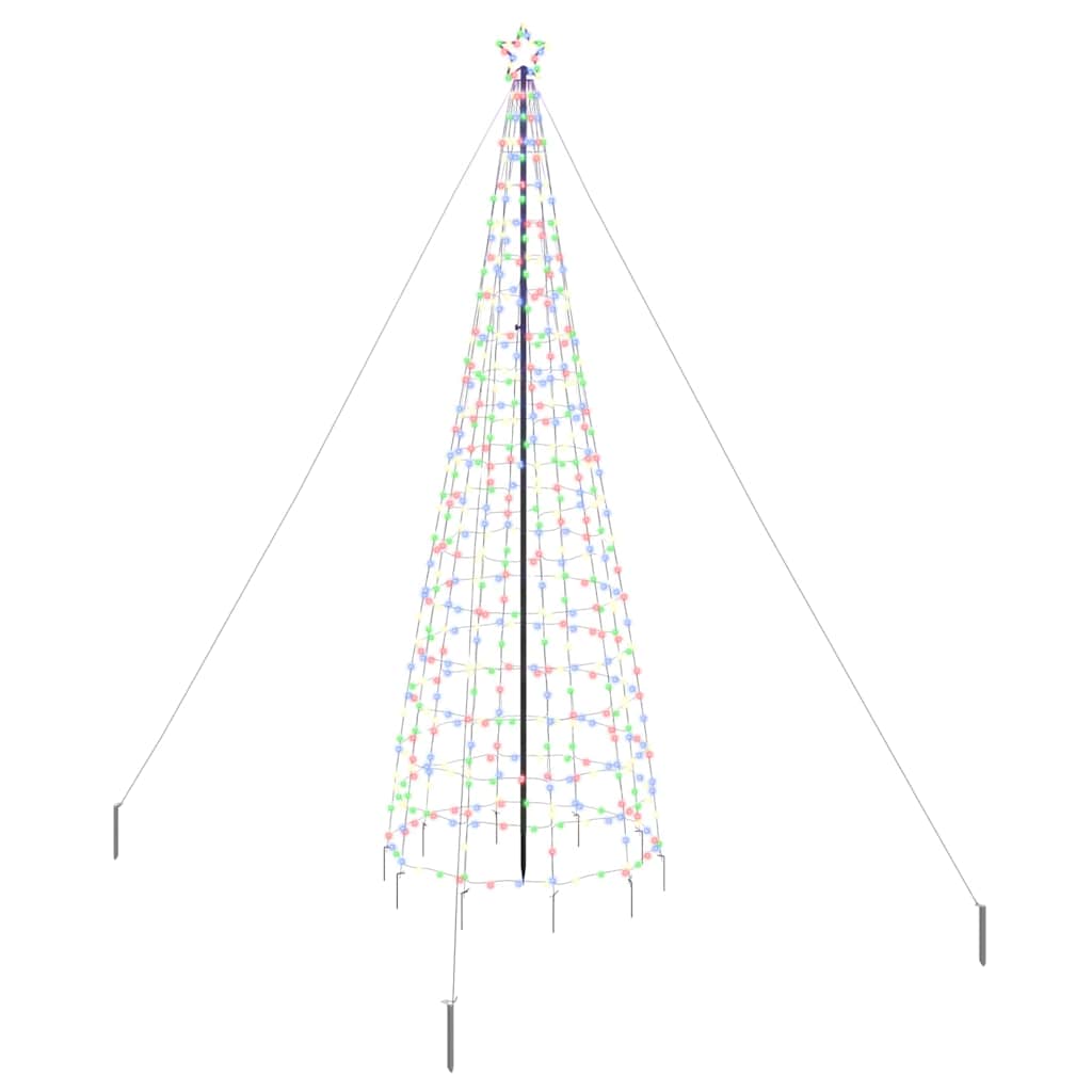 LED Kerstboom met 800 LED Multikleur 400 cm IJzer