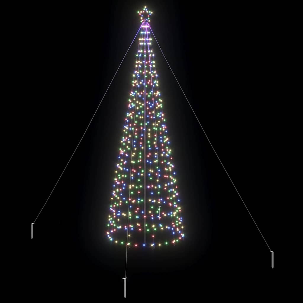 LED Kerstboom met 800 LED Multikleur 400 cm IJzer