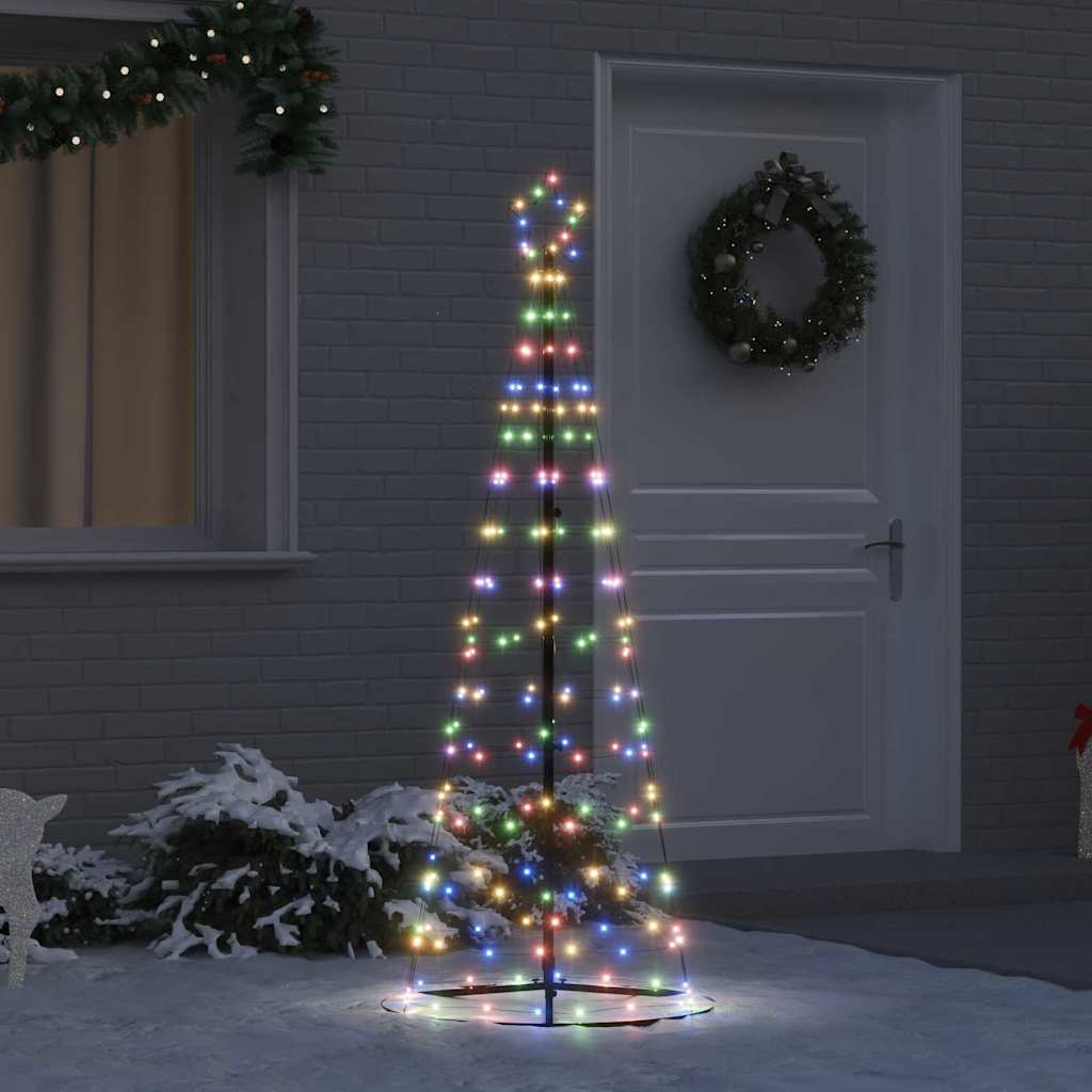 LED Kerstboom met 390 LED met standaard Multikleur 250 cm IJzer