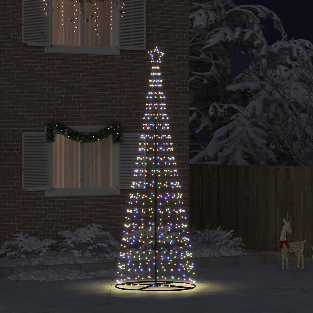 LED Kerstboom met 800 LED met standaard Multikleur 400 cm IJzer