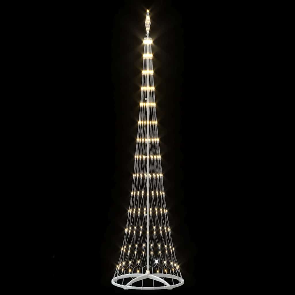 LED Kerstboom met 290 LED Warmwit 70 x 70 x 250 cm Metaal