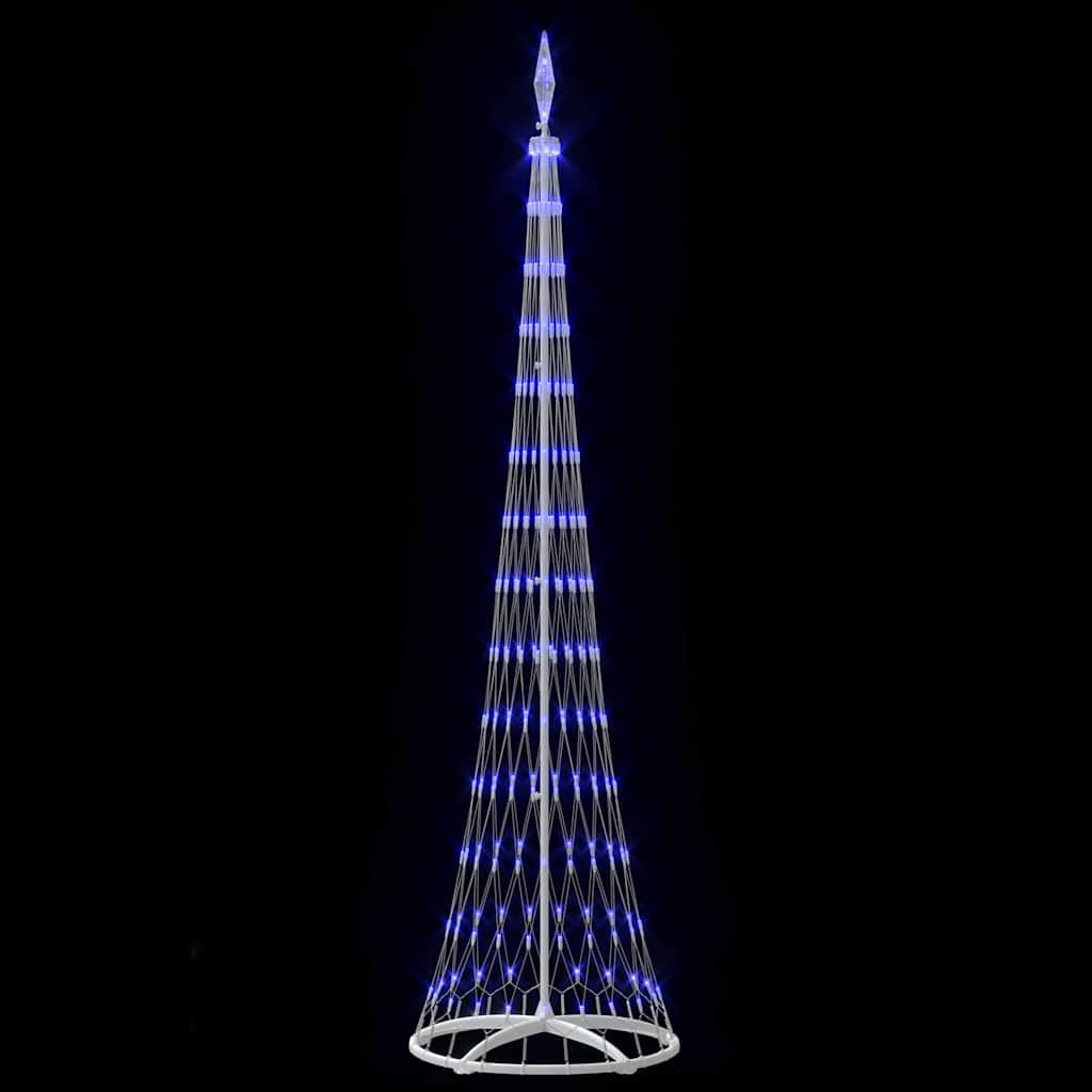 LED Kerstboom met 290 LED Blauw 70 x 70 x 250 cm Metaal