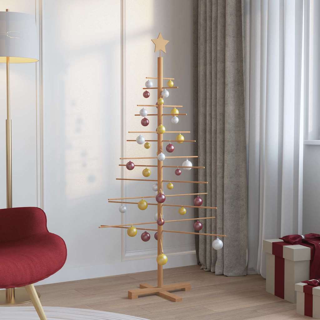 Houten Kerstboom Met Standaard Bamboe 150 cm Bruin