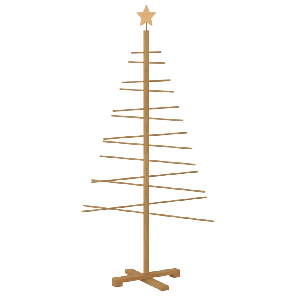 Houten Kerstboom Met Standaard Bamboe 150 cm Bruin