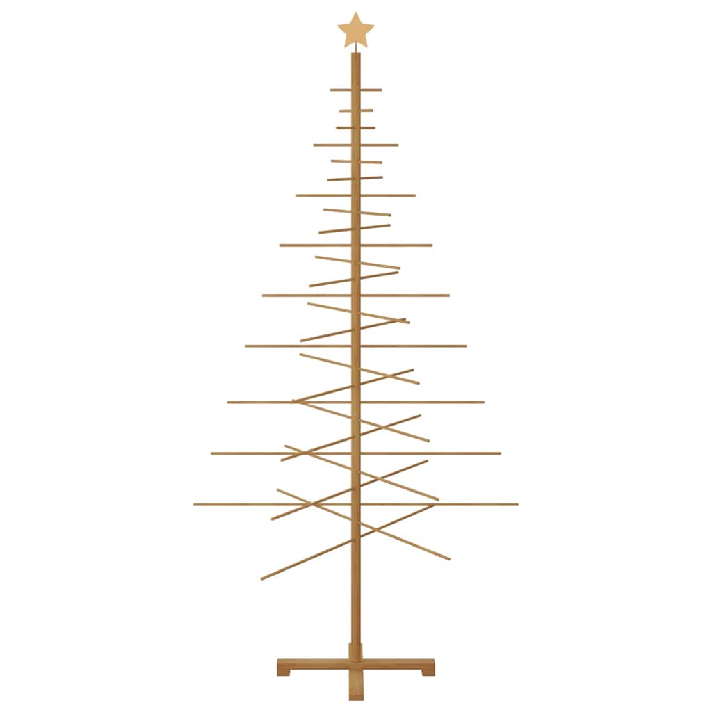 Houten Kerstboom Met Standaard Bamboe 210 cm Bruin