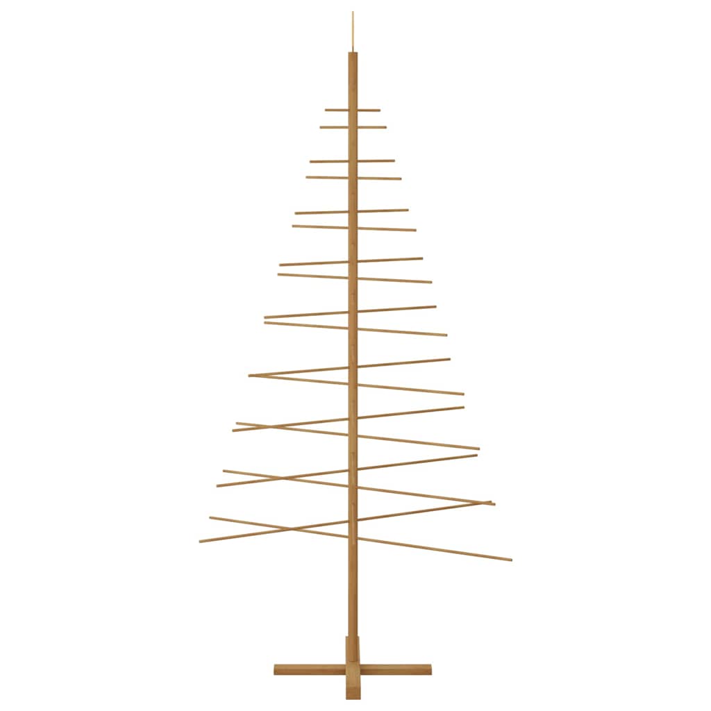 Houten Kerstboom Met Standaard Bamboe 210 cm Bruin