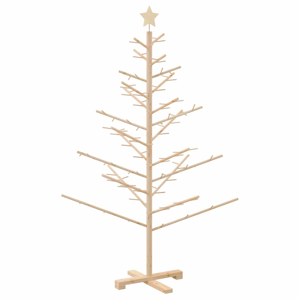 Houten kerstboom Naturel 150 cm Massief grenenhout