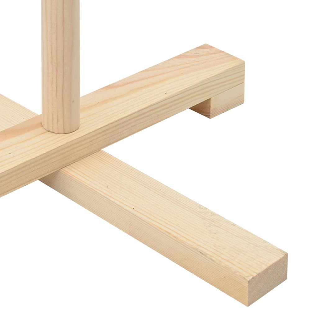 Houten kerstboom Naturel 180 cm Massief grenenhout