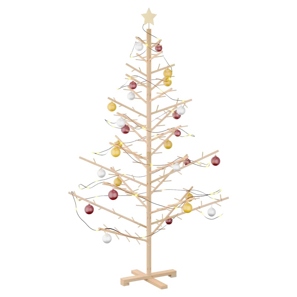 Houten kerstboom Naturel 180 cm Massief grenenhout