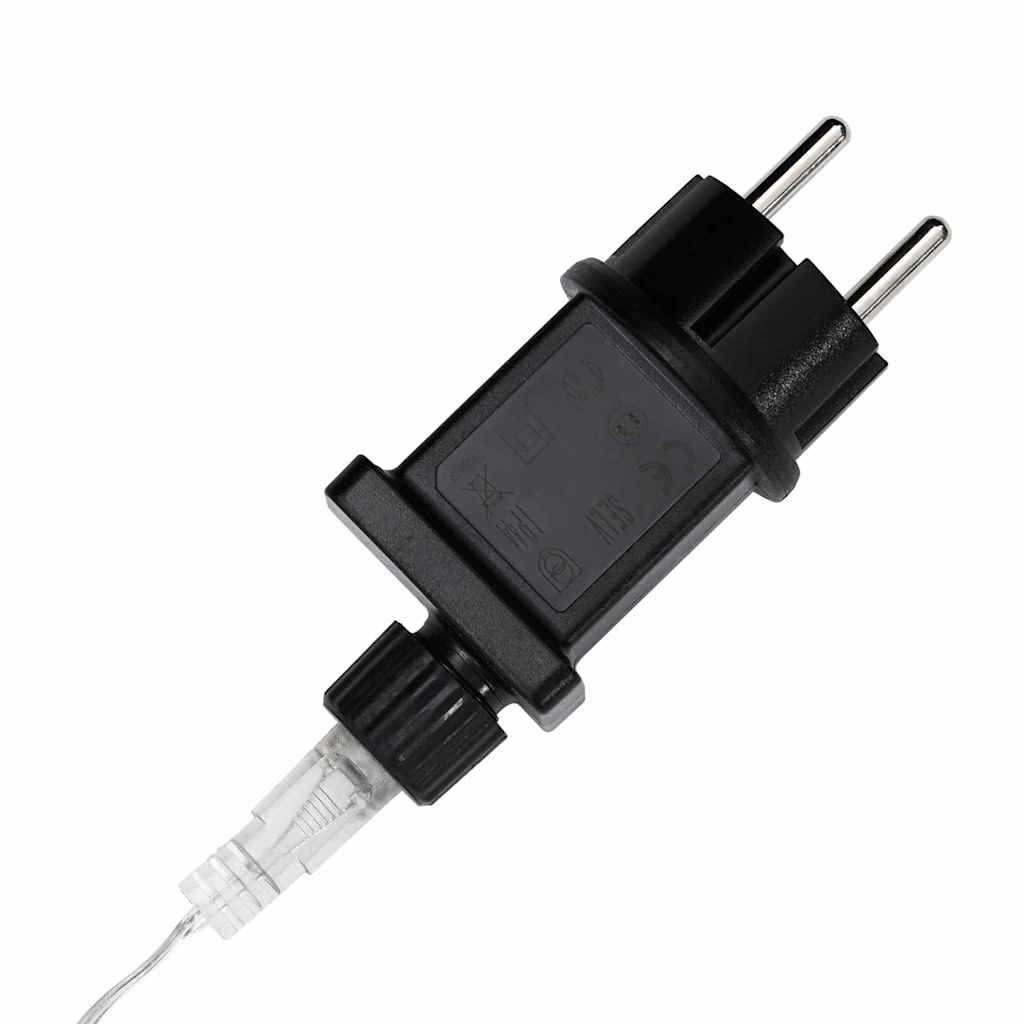 Kerstman Licht met 168 LED Multikleur 58.5 x 60 x 1.3 cm IJzer