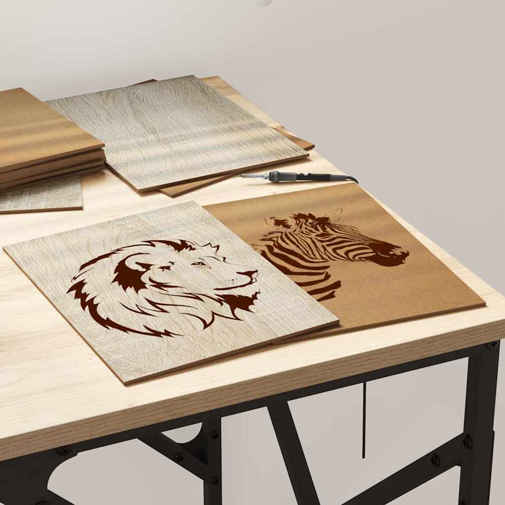 Decoratieve Panelen 12 pcs Sonoma eiken 15 x 21 x 0.3 cm