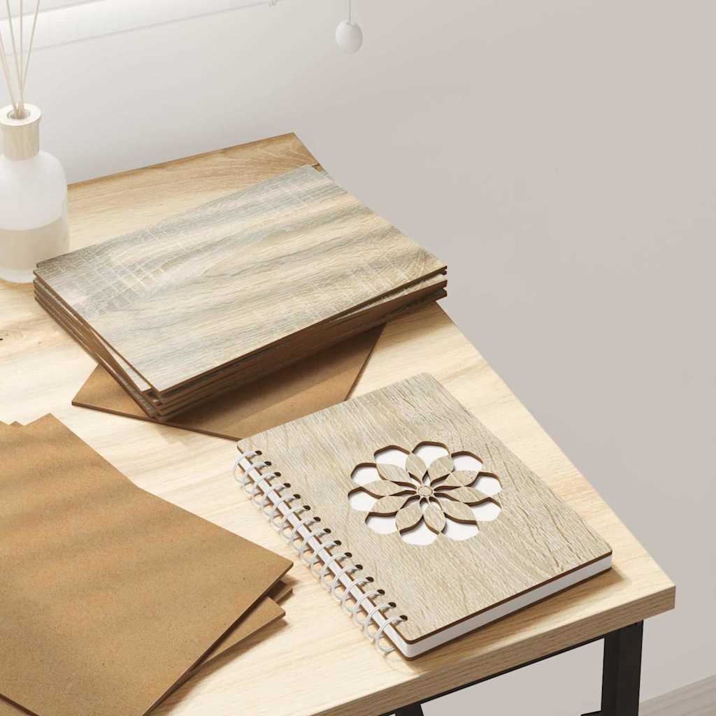 Decorpanelen 150 pcs Sonoma eiken 15 x 21 x 0.3 cm Bewerkt hout