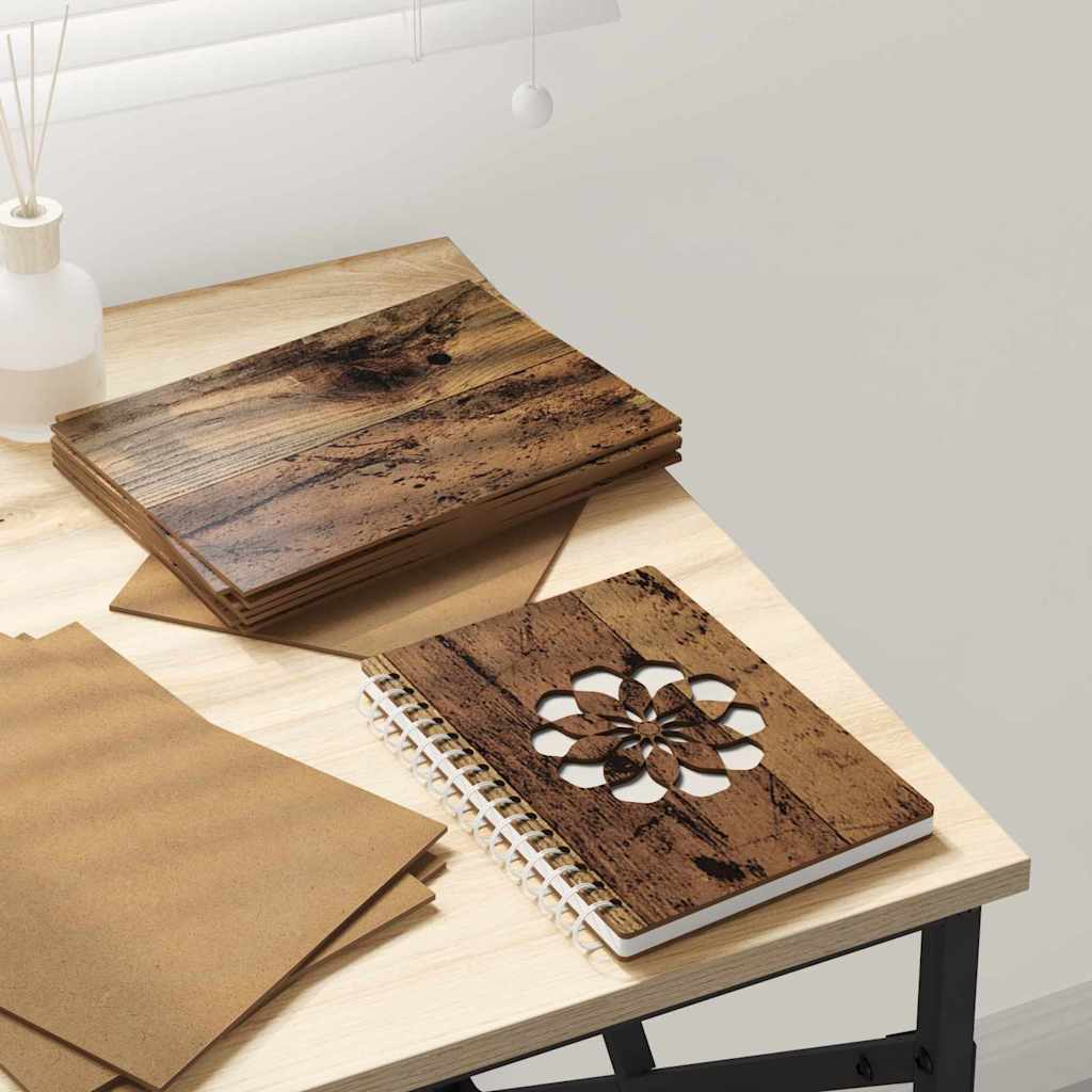 Decoratieve Panelen 150 pcs Oud hout 15 x 21 x 0.3 cm