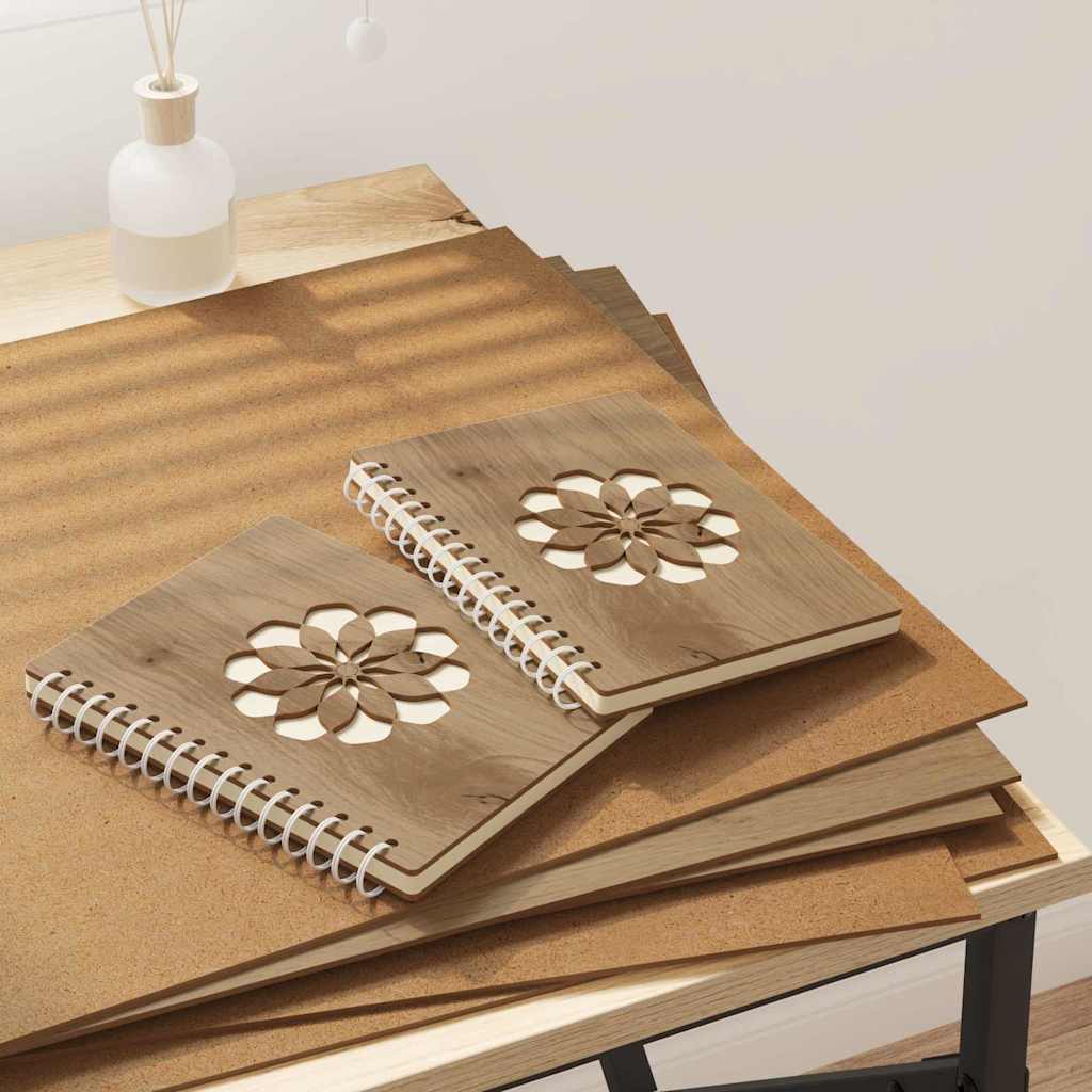 Decorpanelen 12 pcs artisanaal eikenkleurig 40 x 60 x 0.3 cm