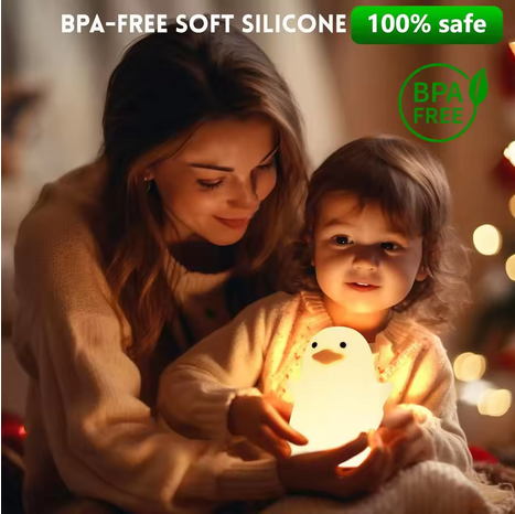 Actie Bedlampje Nachtlampje - Ducky - USB oplaadbaar