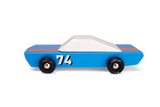 Candylab Blu74 Sportscar Houten auto Design uit USA Wehebbenallesinhuis.nl Race auto