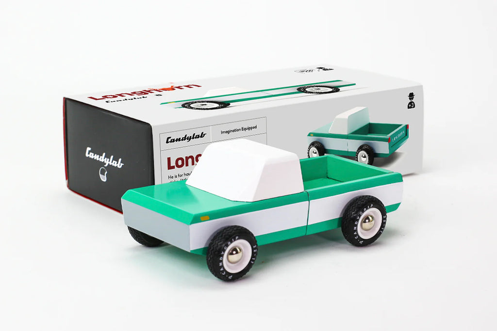 Candylab LongHorn pickuptruck Houten auto Retro Design Wehebbenallesinhuis.nl