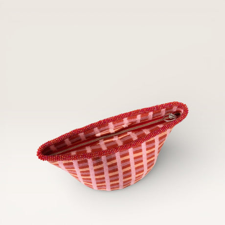 Check top-handle bag | Ruby