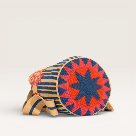 Geometric crossbody bag L | Toast