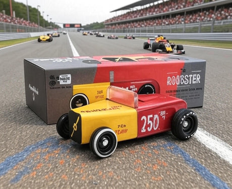 Penicillin 250 | Outlaw Low rider roadster | Candylab - Amerikaans Design Speelgoed | Prachtige Afwerking en van Massief Beukenhout