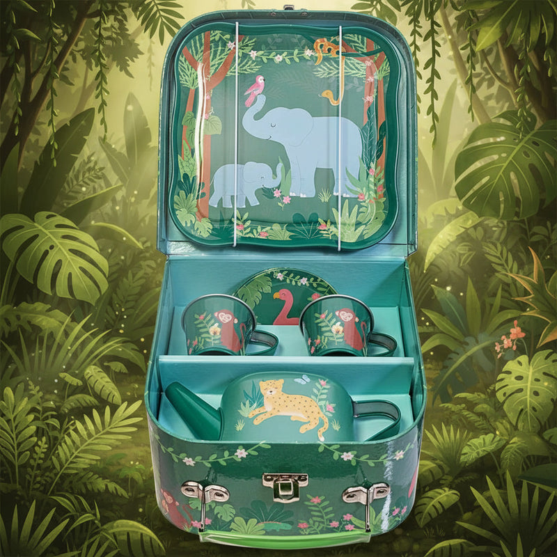 Jungle Friends - Theeset voor twee - Sass & Belle - Leuk voor Kids Wehebbenallesinhuis.nl