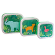 Jungle Friends lunchboxen set van 3 boxjes Sass & Belle  Elk kind wordt er vrolijk van. Wehebbenllesinhuis.nl