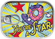 Kaart in blikje  Leukste kaartje van Nederland -You are a Star! Wehebbenallesinhuis.nl