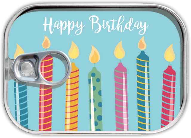 Kaart in blikje Leukste kaartje van Nederland Happy Birthday Origineel Verjaardagskaartje! Wehebbenallesinhuis.nl