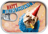 Kaart in blikje Leukste kaartje van Nederland voeg bijv geld toe en stuur het op Happy birthday 1