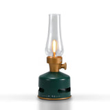 MoriMori designlamp Mosgroen met bluetooth speaker en traploos dimbare Ledverlichting 