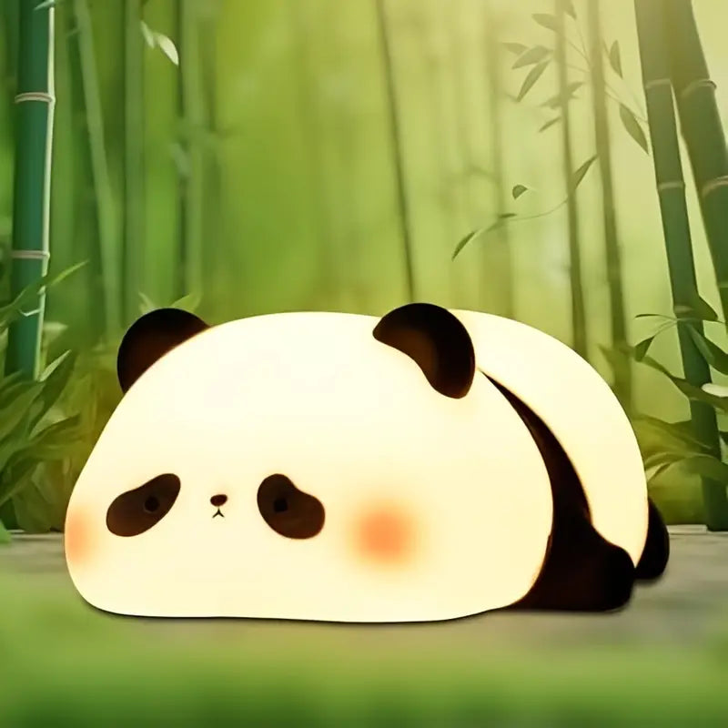 Actie Bedlampje - Nachtlampje - PiPa Panda (USB)  - USB oplaadbaar - Timer