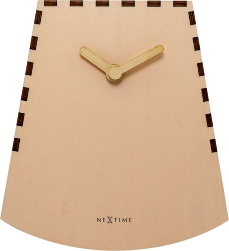 Next Time bewegende tafelklok bij wehebbenallesinhuis.nl