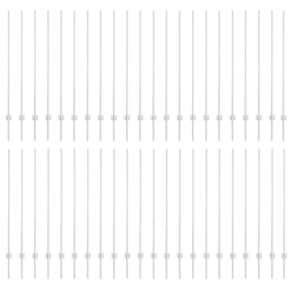88 stuks U-profiel Zilver 180 cm Stalen heipalen