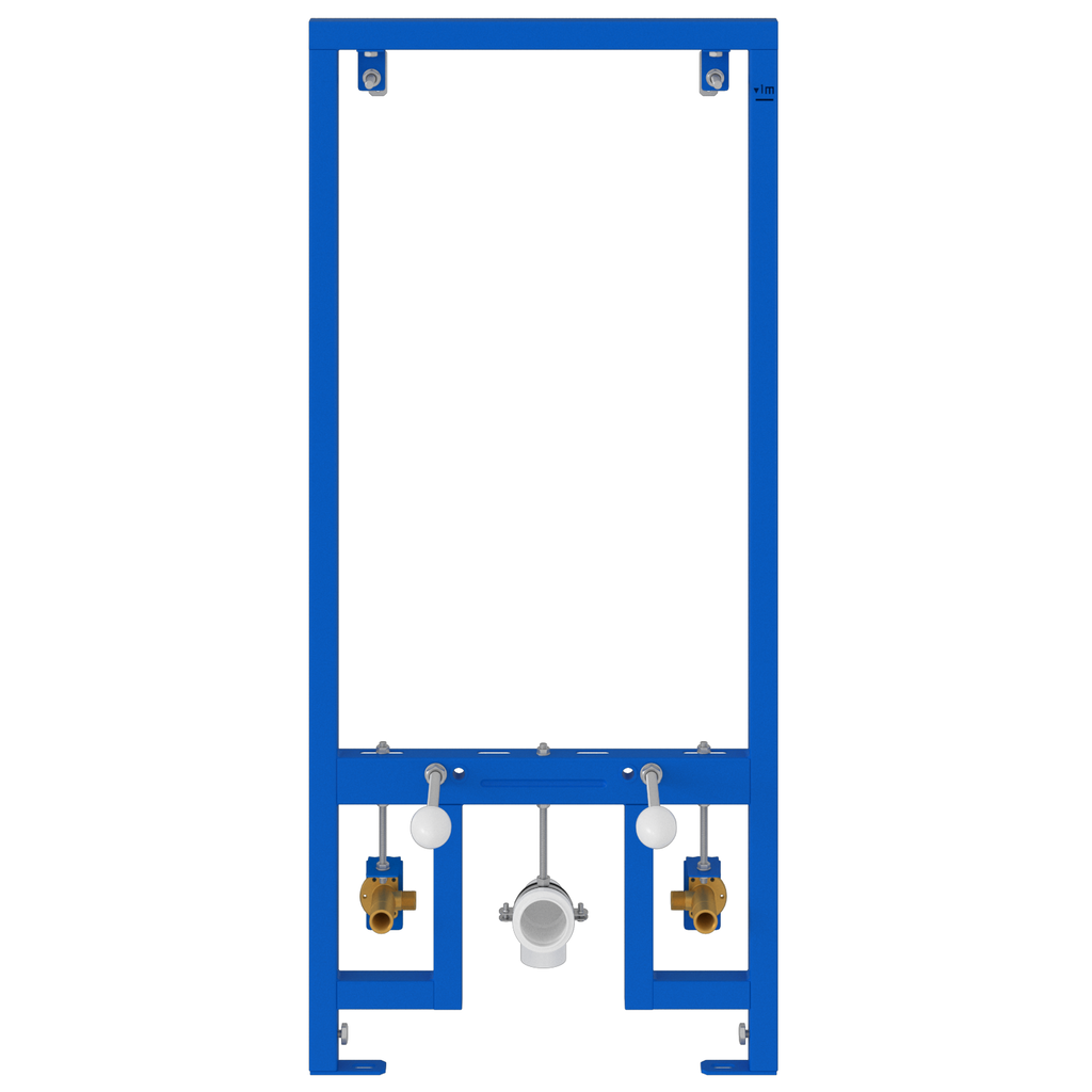 Montageframe bidet verborgen 50x112-136 cm staal