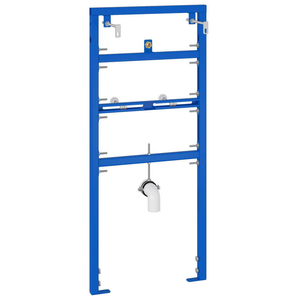 Montageframe urinoir verborgen 50x115-136 cm staal