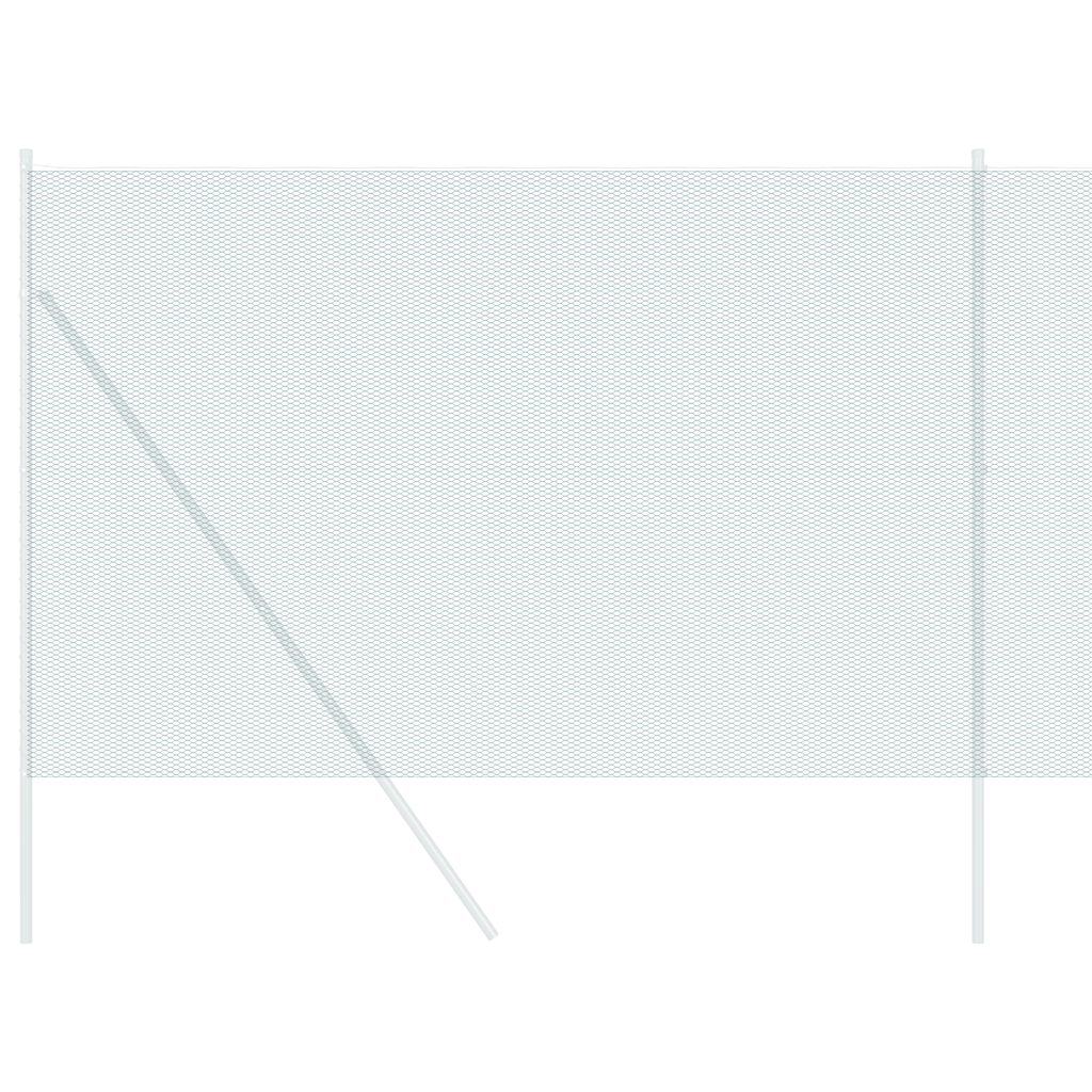 Hexagon Tuinhek Groen 1.5x50 m Staal