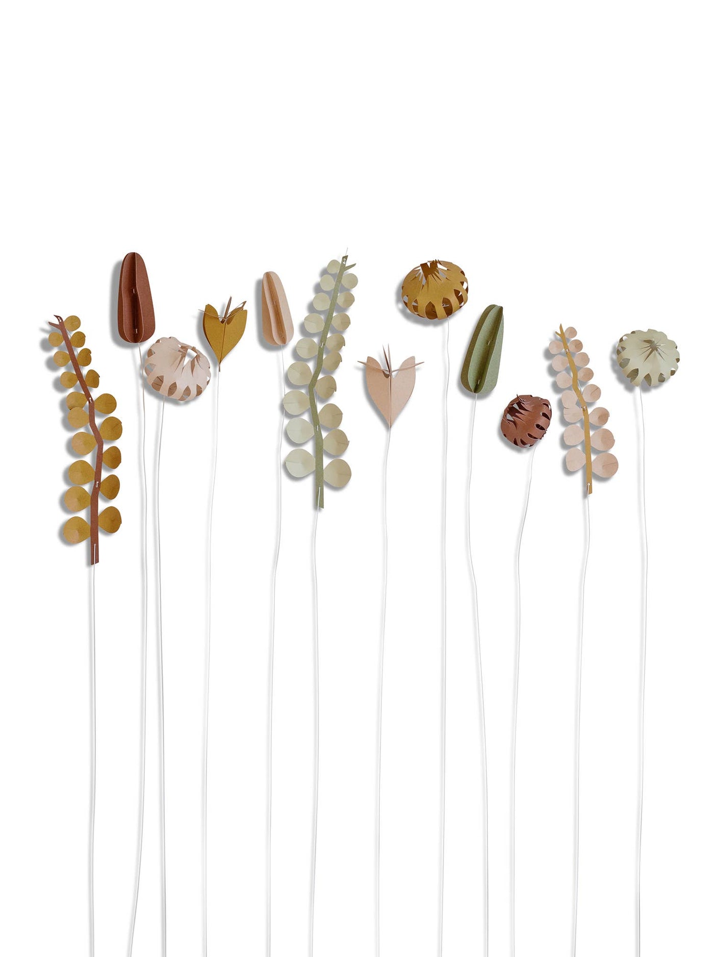 Papieren Veldbloemen DIY Set  Jurianne Matter Ook leuk als Cadeau Duurzaam  12 bloemen Wehebbenallesinhuis.nl