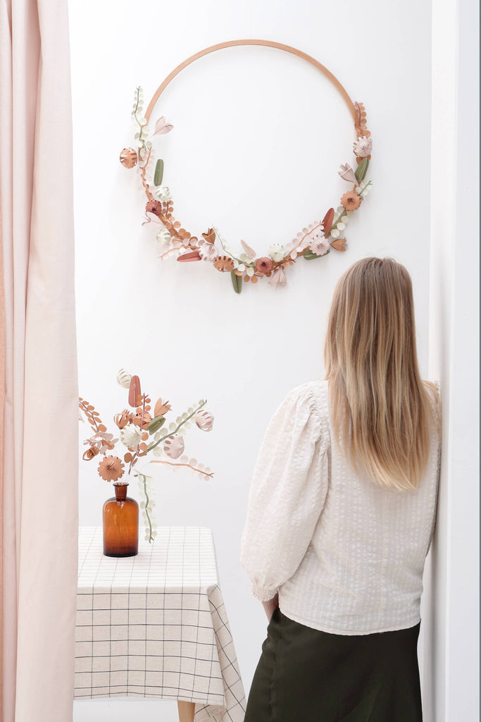 Papieren Veldbloemen DIY Set  Jurianne Matter Ook leuk als Cadeau Duurzaam  12 bloemen Wehebbenallesinhuis.nl