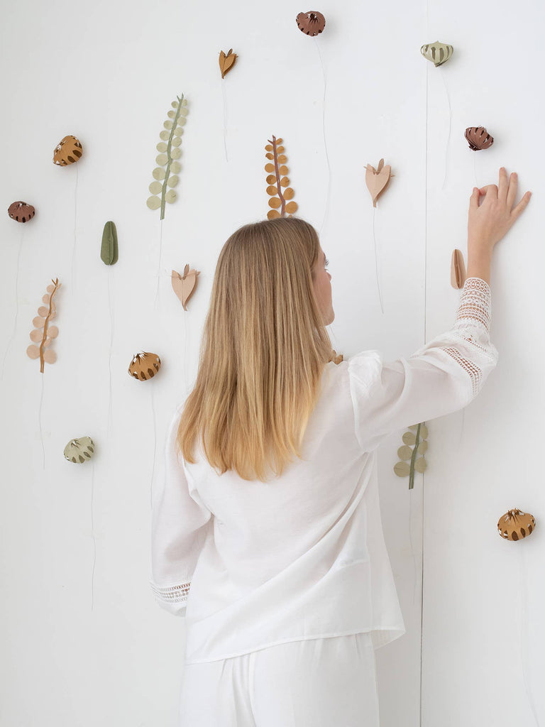 Papieren Veldbloemen DIY Set  Jurianne Matter Ook leuk als Cadeau Duurzaam  12 bloemen Wehebbenallesinhuis.nl