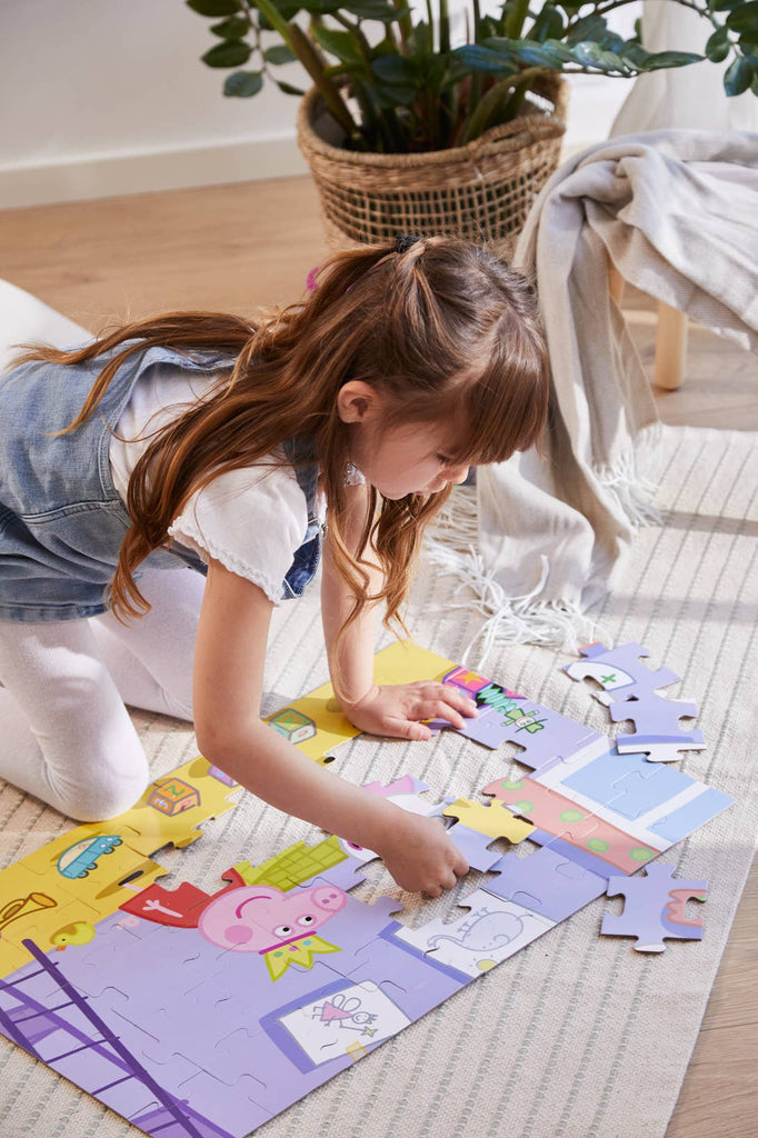 Peppa Pig Kofferpuzzel: Kleine Avonturiers Grote Puzzels Wehebbenallesinhuis.nl