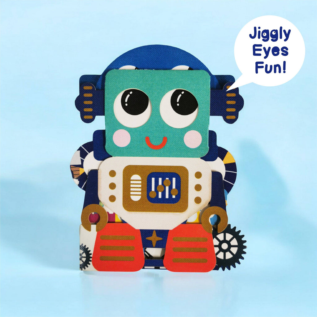 Schattige kaarten met bewegende oogjes  Vrolijke Robot bij Wehebbenallesinhuis.nl