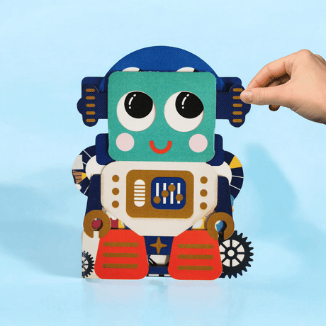 Schattige kaarten met bewegende oogjes  Vrolijke Robot bij Wehebbenallesinhuis.nl