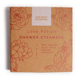 Shower Steamers  Zen Wellness set Luxueuze Douche tabletten  met etherische oliën. Roze Blackpepepr Bergamot