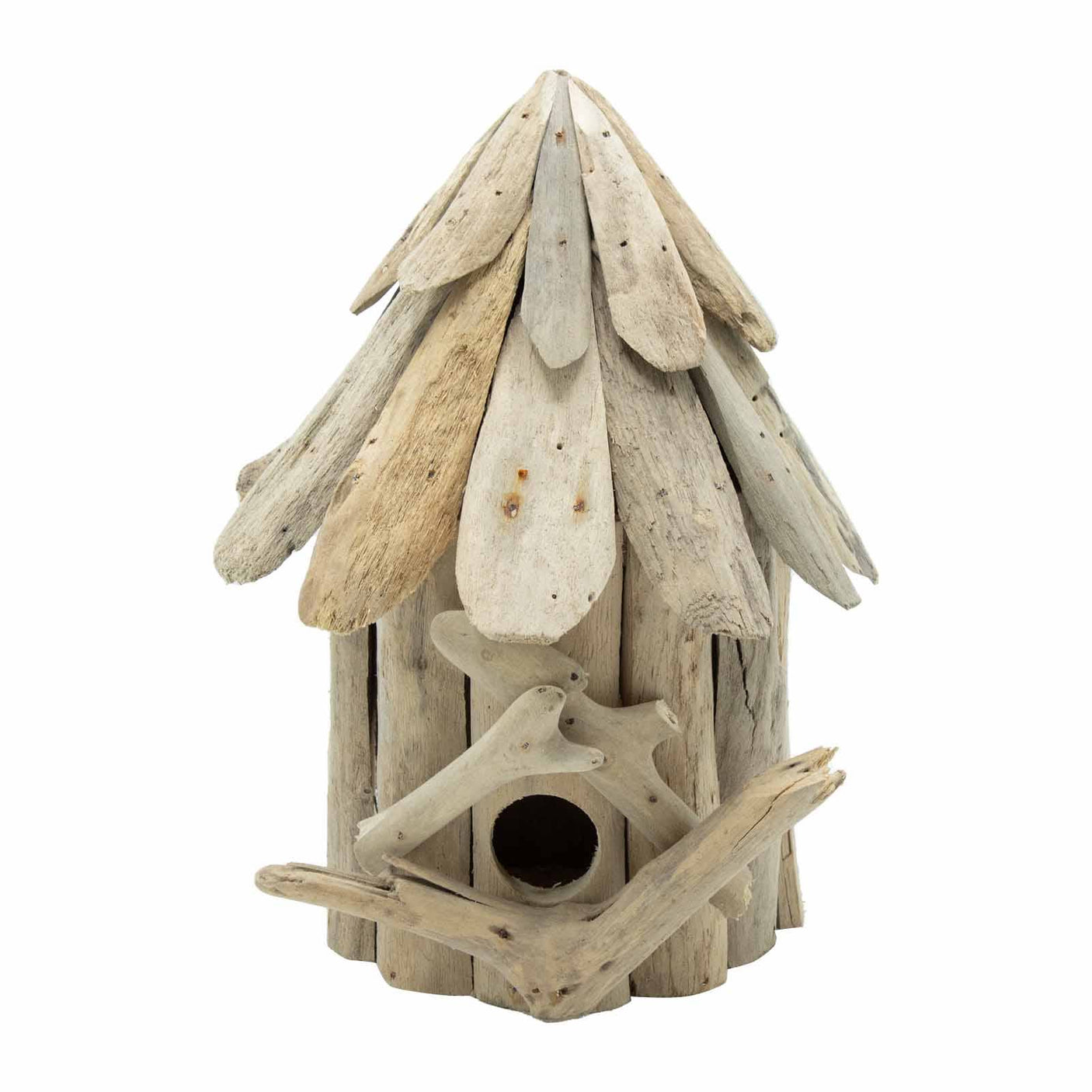 Uniek Drijfhout Vogelhuisje het Cadeau voor Tuinliefhebbers Handgemaakt en Duurzaam Kwaliteit van Gerecycled Hout Wehebbenallesinhuis.nl