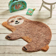 Vloerkleed Happy Luiaard in Chill Zone  voor elke kinderkamer en babykamer  Sass & Belle Wehebbenallesinhuis.nl