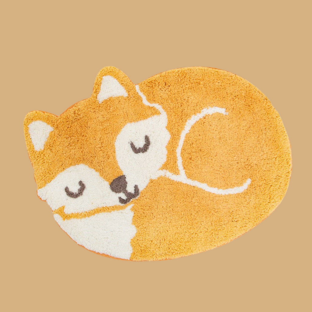 Vloerkleed Slapend Vosje Sass & Belle, Voor elke kinderkamer en babykamer Wehebbenallesinhuis.nl