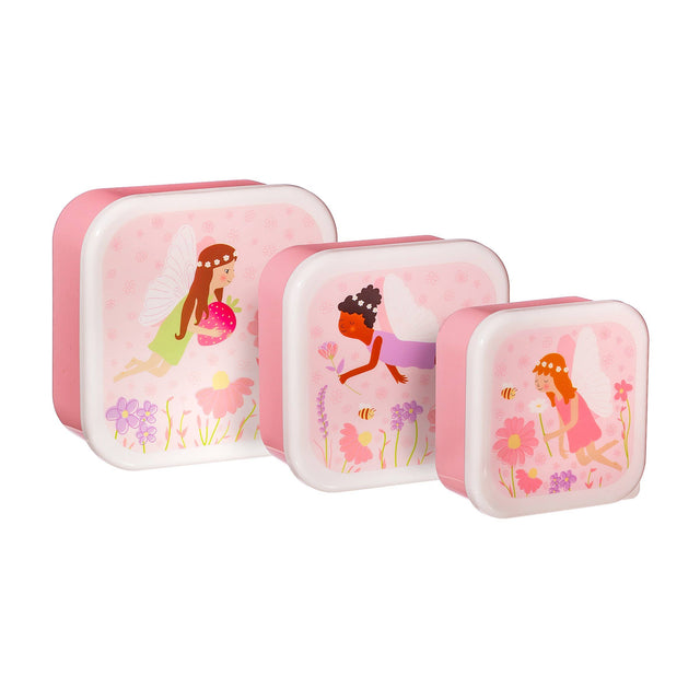 Vriendelijke Feeën Fairy lunchboxen set van 3  Sass & Belle Wehebbenallesinhuis.nl