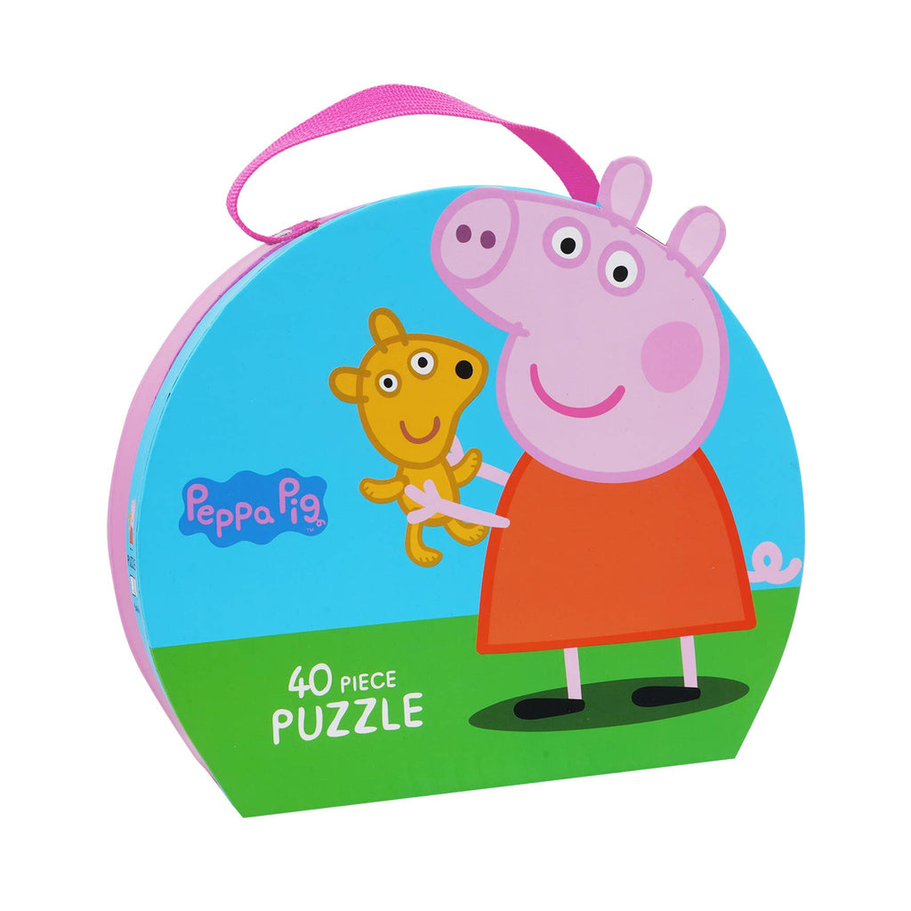 Weer verkrijgbaar bij Wehebbenallesinhuis.nl Peppa Pig Puzzelkoffer Peppa Teddy 